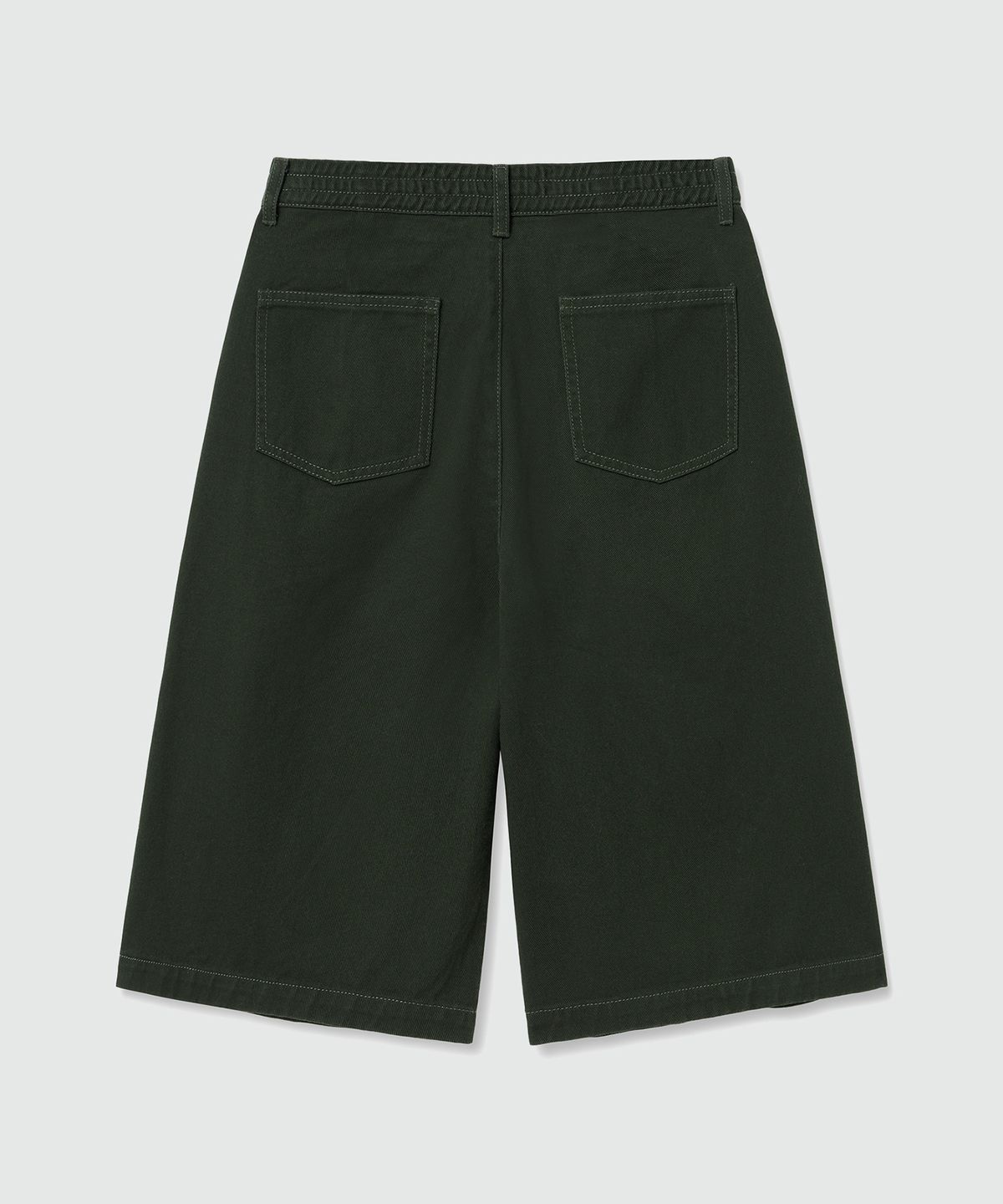 데케트(DECET) Cotton 2Pleats Shorts DCPT041Khaki