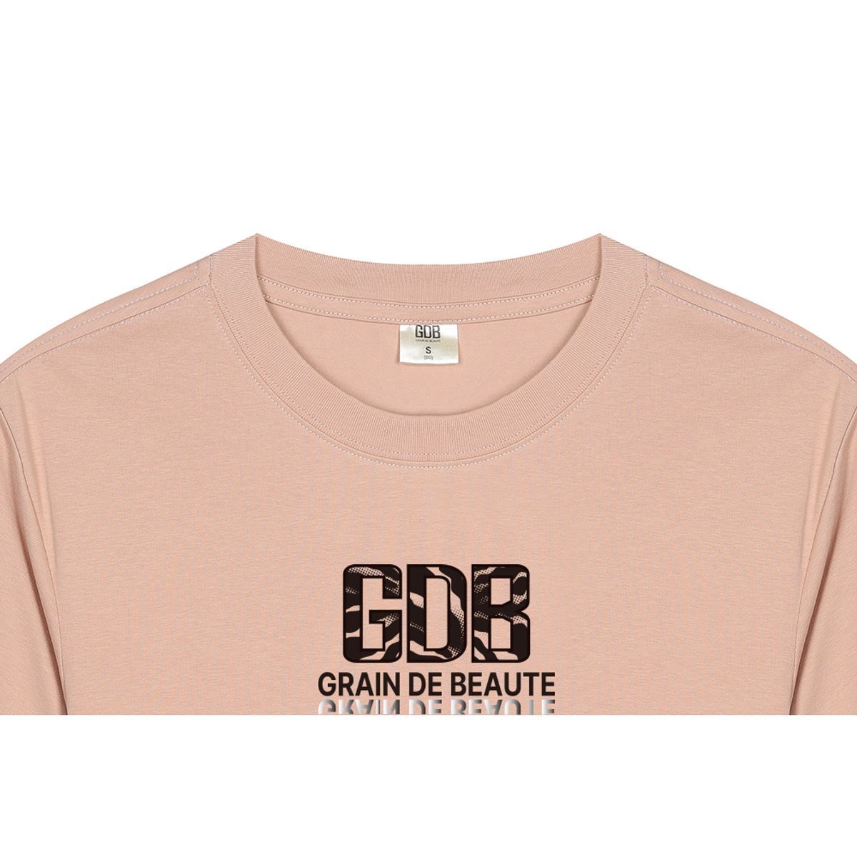 그랭드보떼(GRAIN DE BEAUTE) GDB T-SHIRT 01 [INDY PINK]