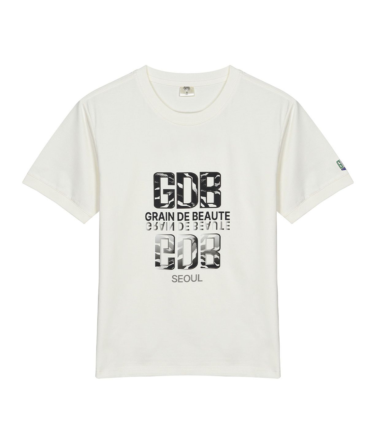 그랭드보떼(GRAIN DE BEAUTE) GDB T-SHIRT 01 [BEIGE]