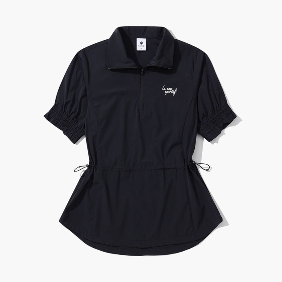 르꼬끄 골프(LECOQ GOLF) 여성 우븐 반집업 티셔츠 (GP222LTS45)