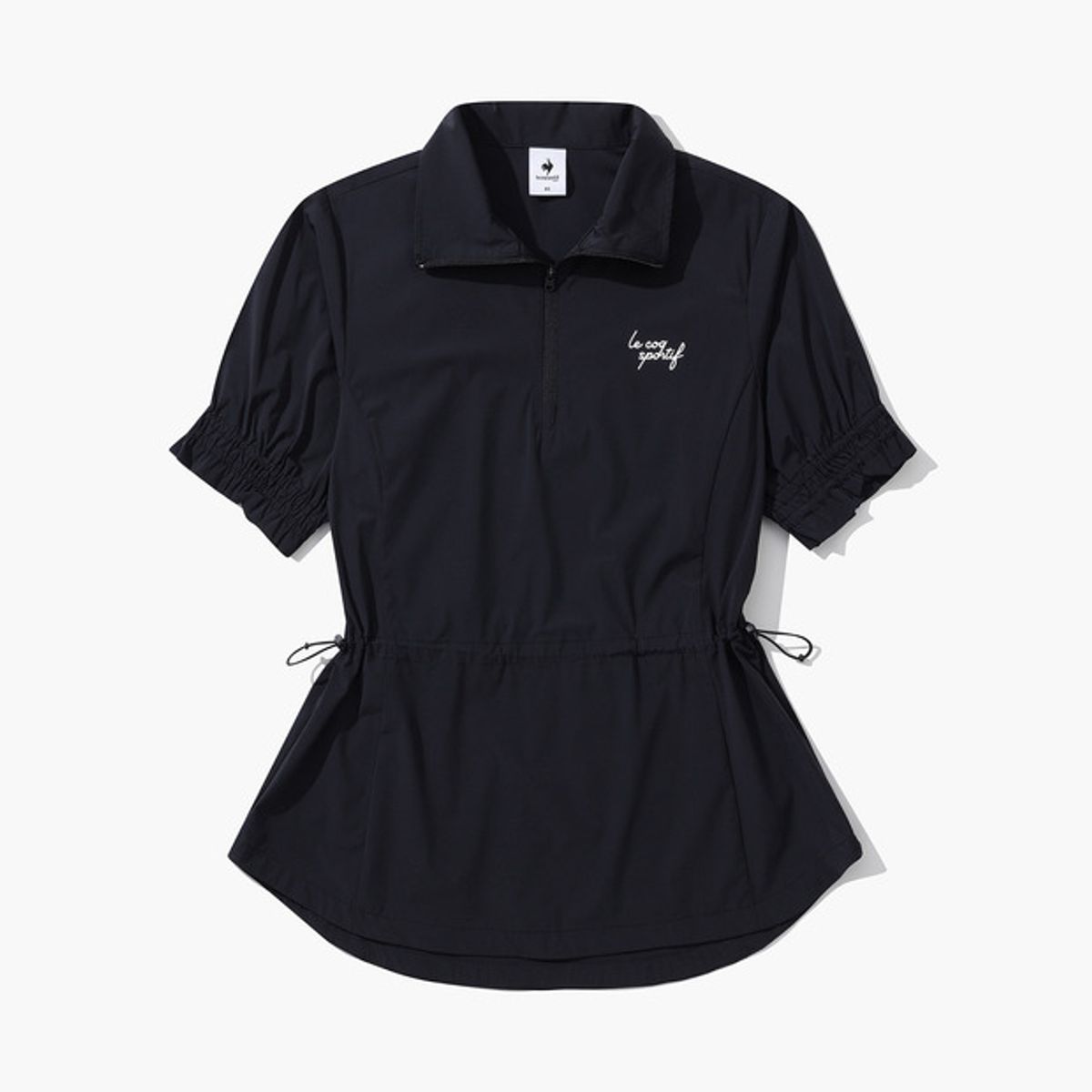 르꼬끄 골프(LECOQ GOLF) 여성 우븐 반집업 티셔츠 (GP222LTS45)