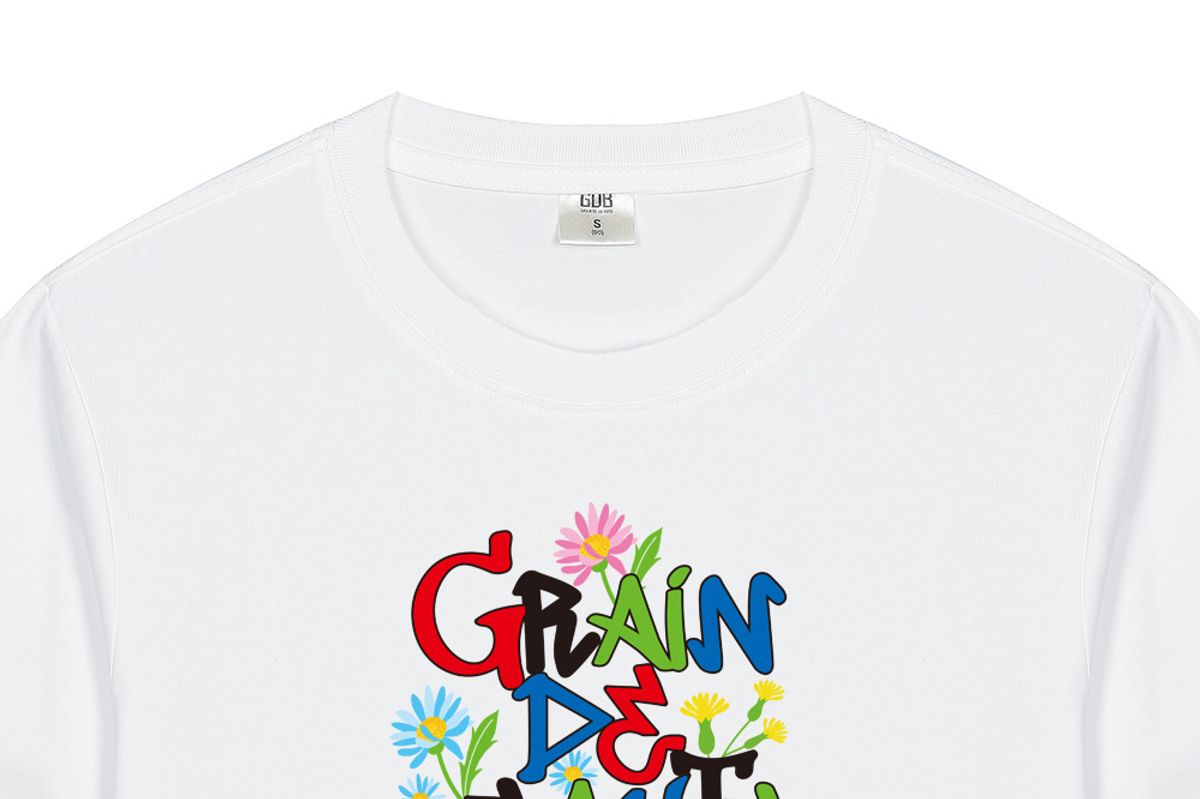 그랭드보떼(GRAIN DE BEAUTE) ORIGINAL 1992 T-SHIRT 01 [WHITE]
