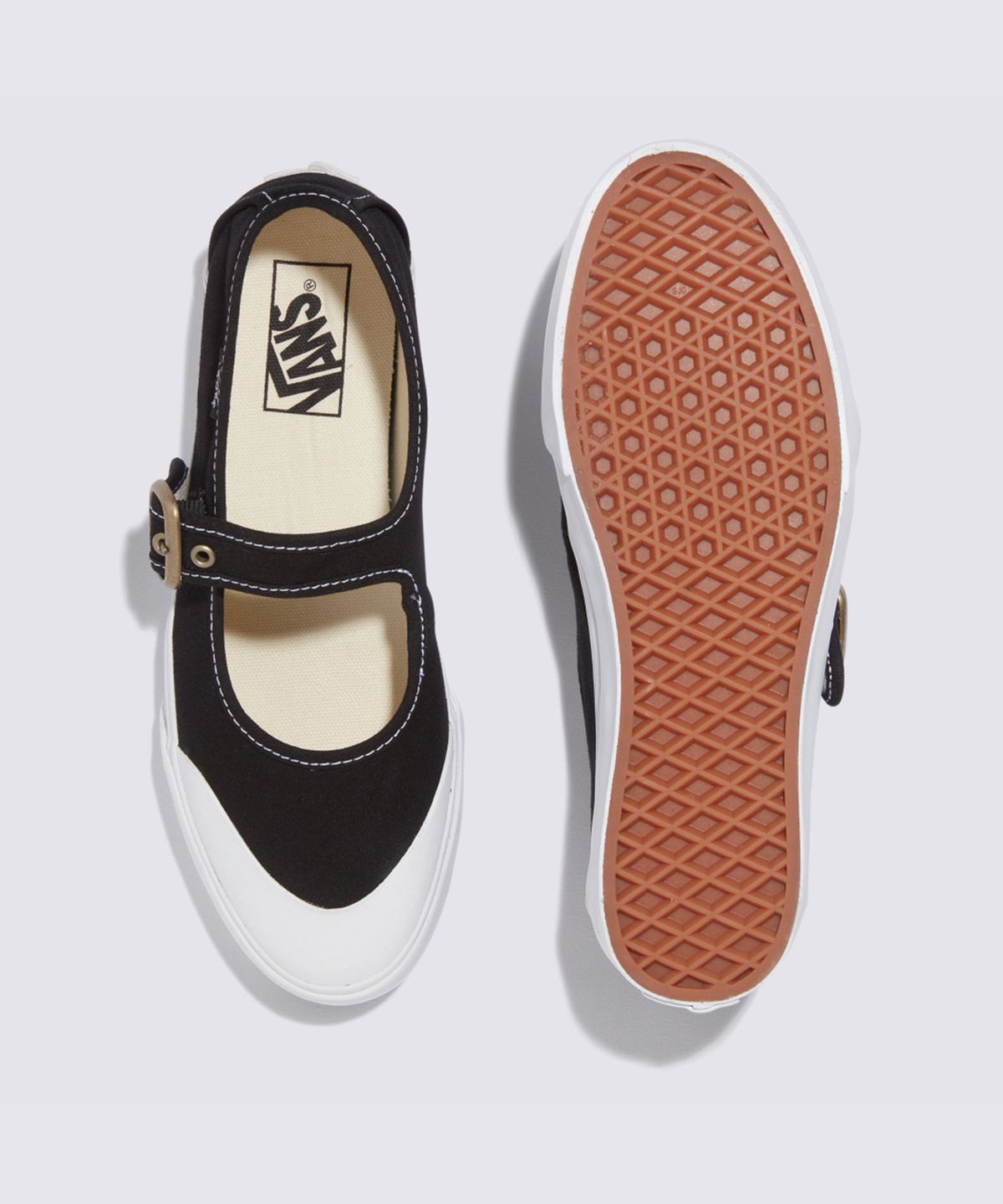 반스(VANS) 메리제인 - 블랙:화이트 / VN000CRR6BT1