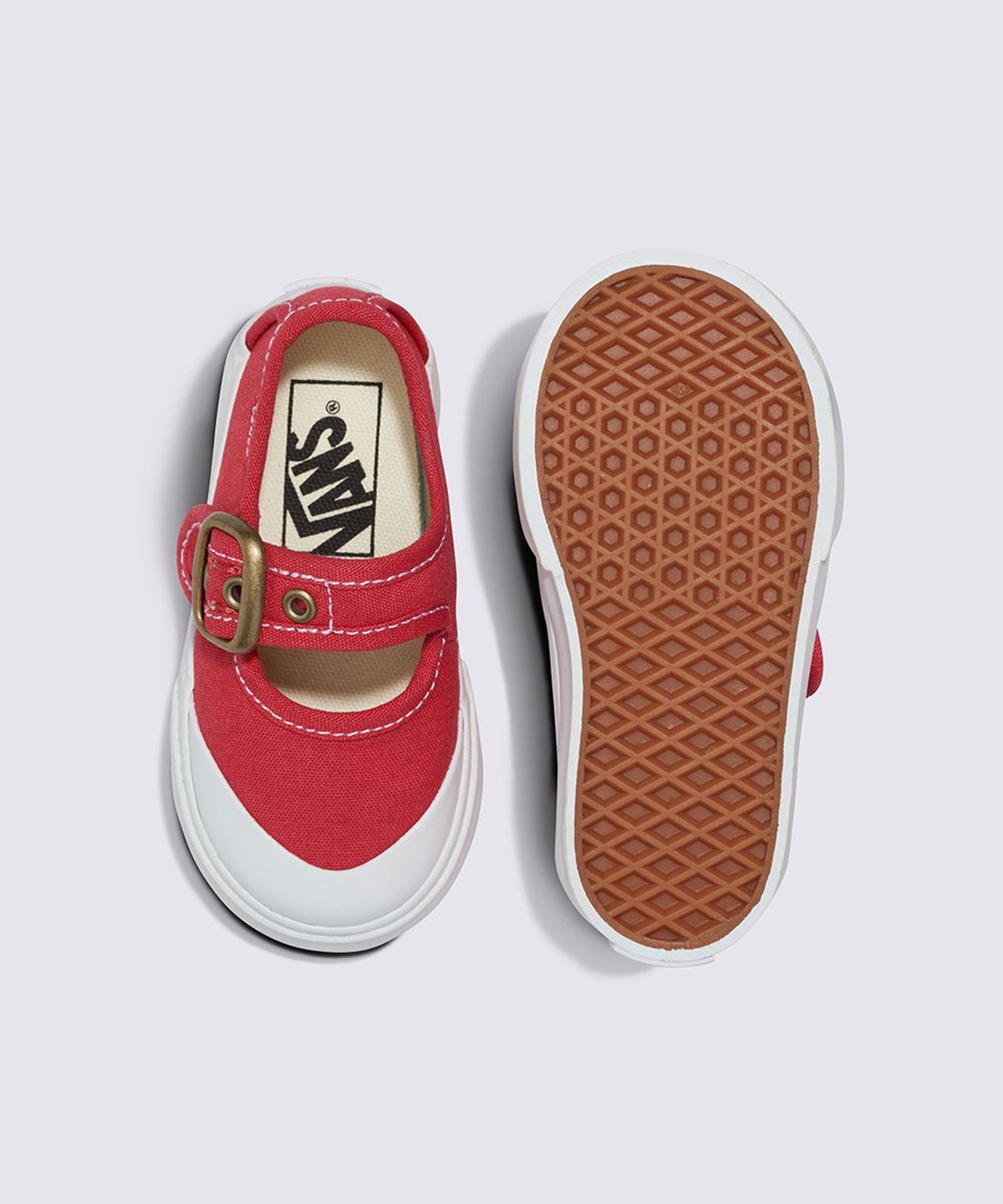 반스 키즈(VANS KIDS) 메리제인 토들러 - 캔버스 토마토 / VN000CRYH2D1