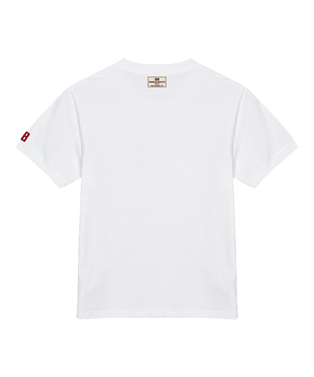 그랭드보떼(GRAIN DE BEAUTE) SIGNATURE T-SHIRT 03 [WHITE]
