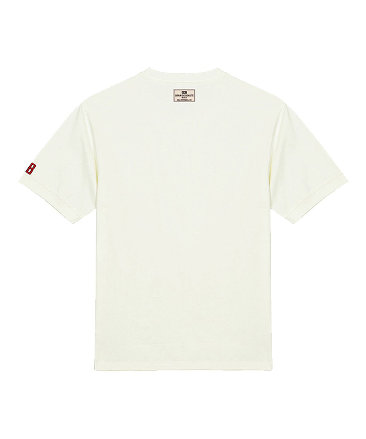 그랭드보떼(GRAIN DE BEAUTE) SIGNATURE T-SHIRT 03 [BEIGE]