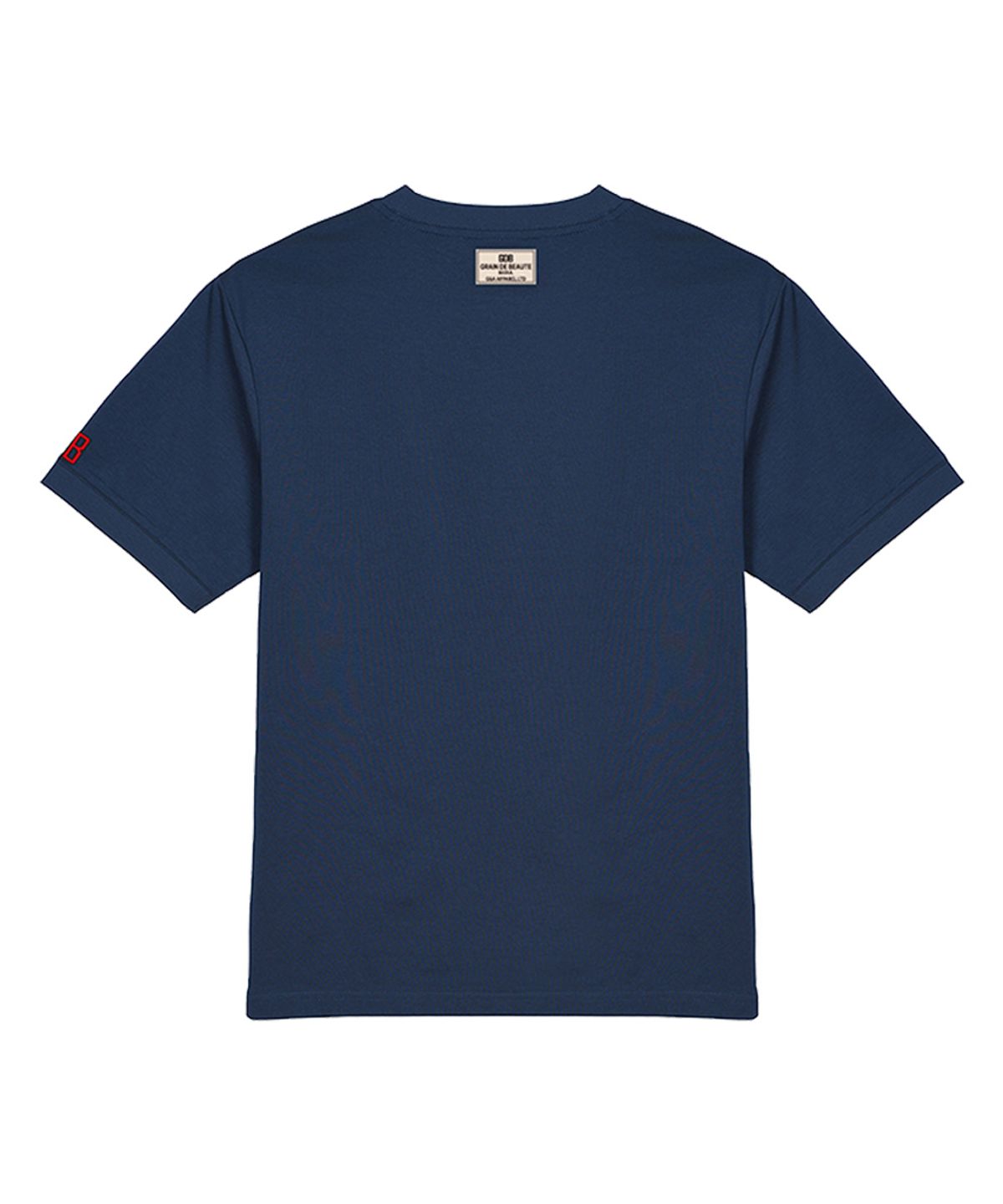 그랭드보떼(GRAIN DE BEAUTE) SIGNATURE T-SHIRT 03 [NAVY]