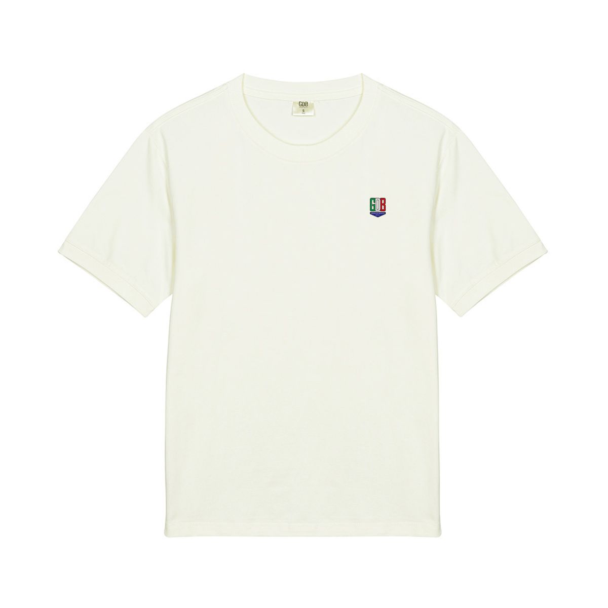 그랭드보떼(GRAIN DE BEAUTE) BACK LOGO T-SHIRT 01 [BEIGE]