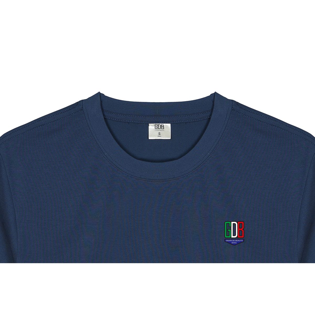 그랭드보떼(GRAIN DE BEAUTE) BACK LOGO T-SHIRT 01 [NAVY]