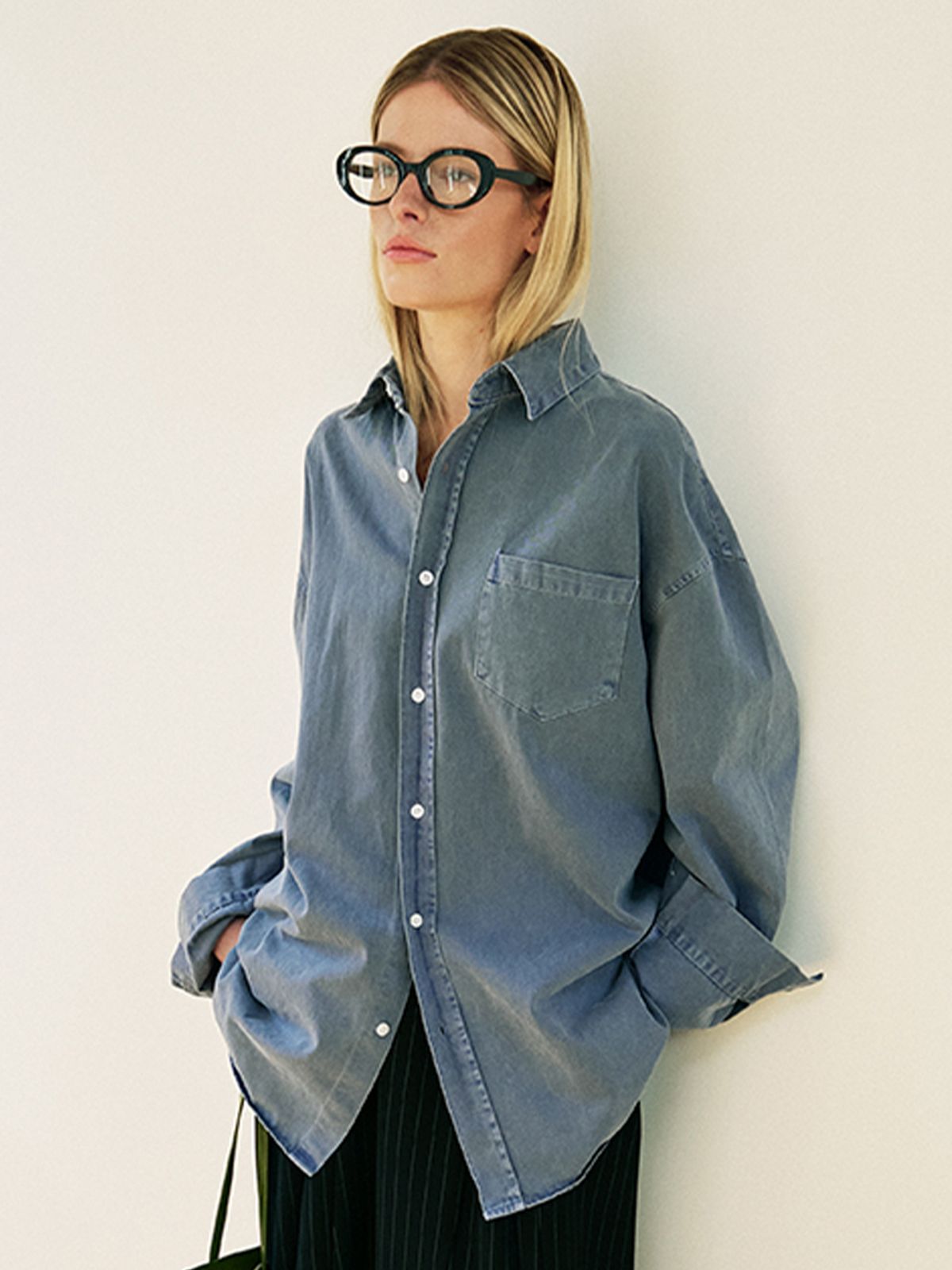 위메농(OUI MAIS NON) Natural cotton shirts