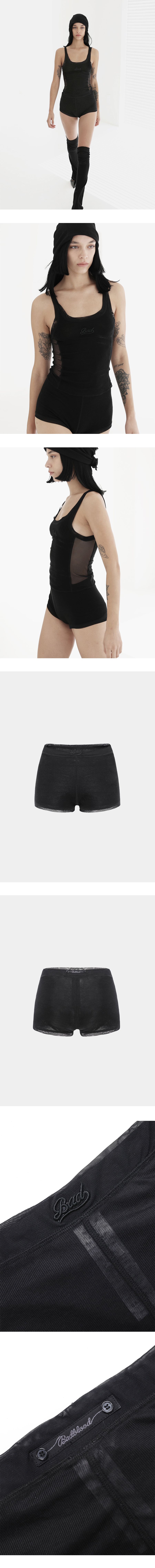 BADBLOOD マイクロショートパンツ MUSINSA MUSINSA | BADBLOOD Wendy Micro Shorts - Red