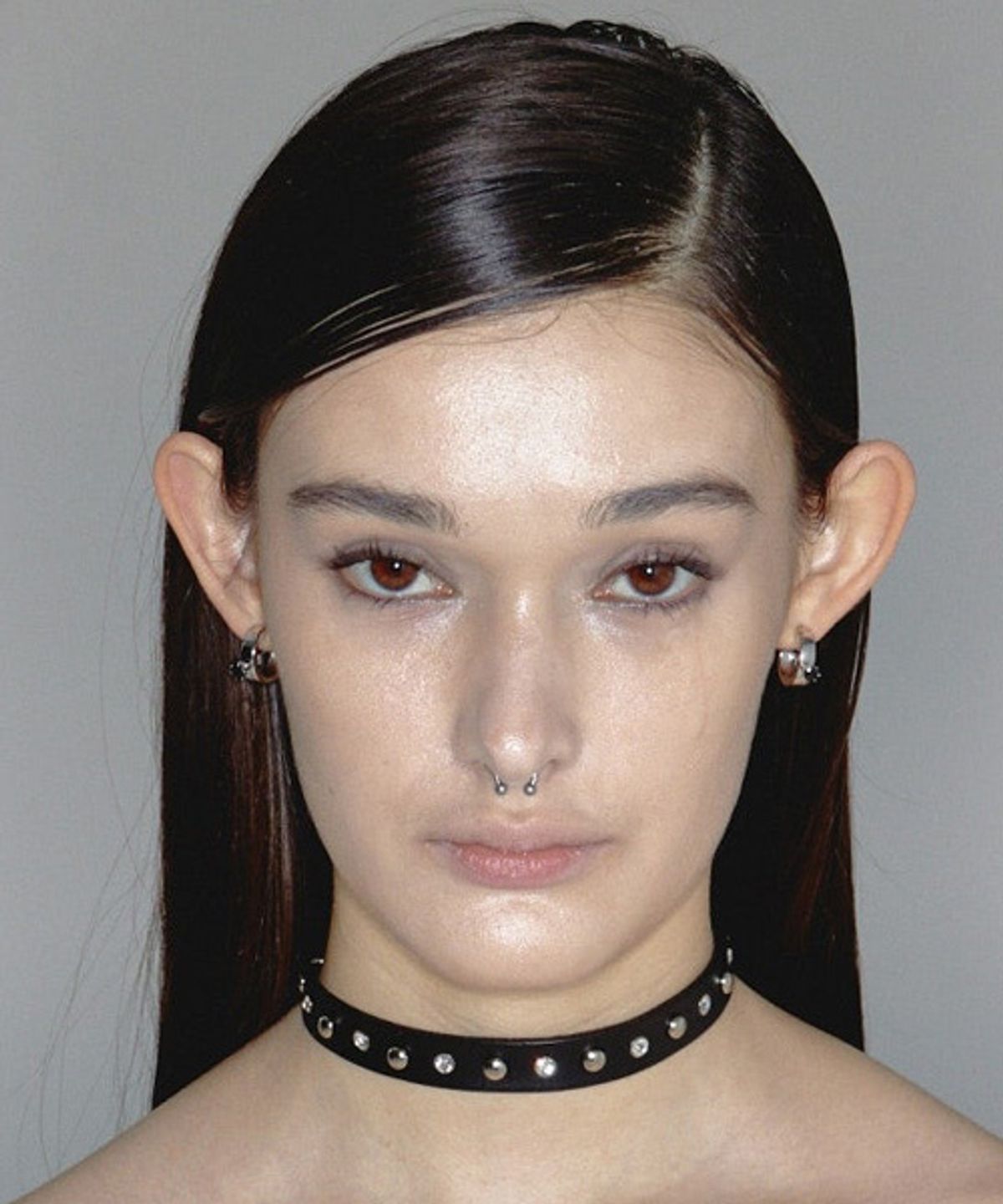 에브리벌스데이(EVERYBIRTHDAY) Earring stone earring_S (Black)
