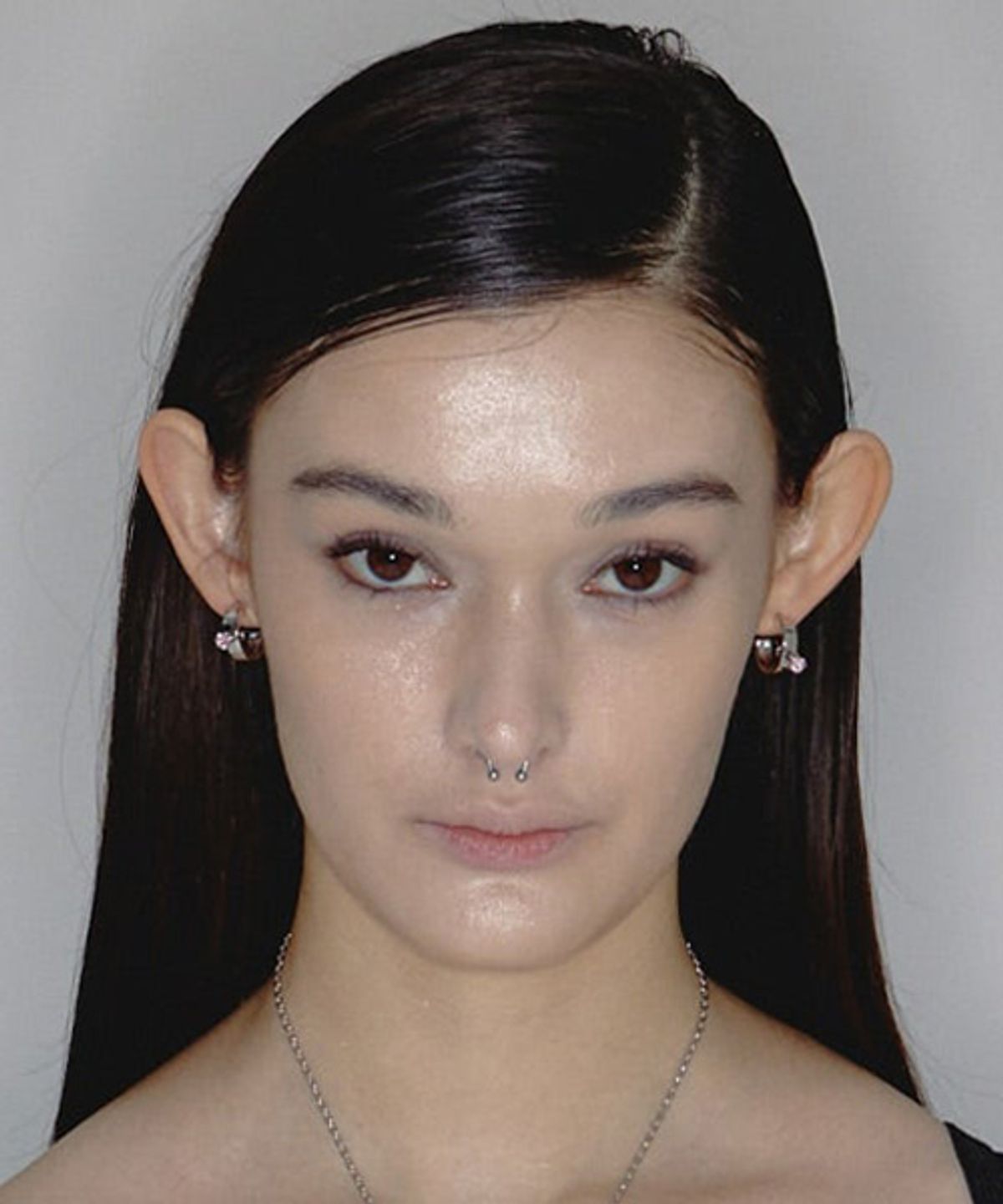 에브리벌스데이(EVERYBIRTHDAY) Earring stone earring_S (Pink)