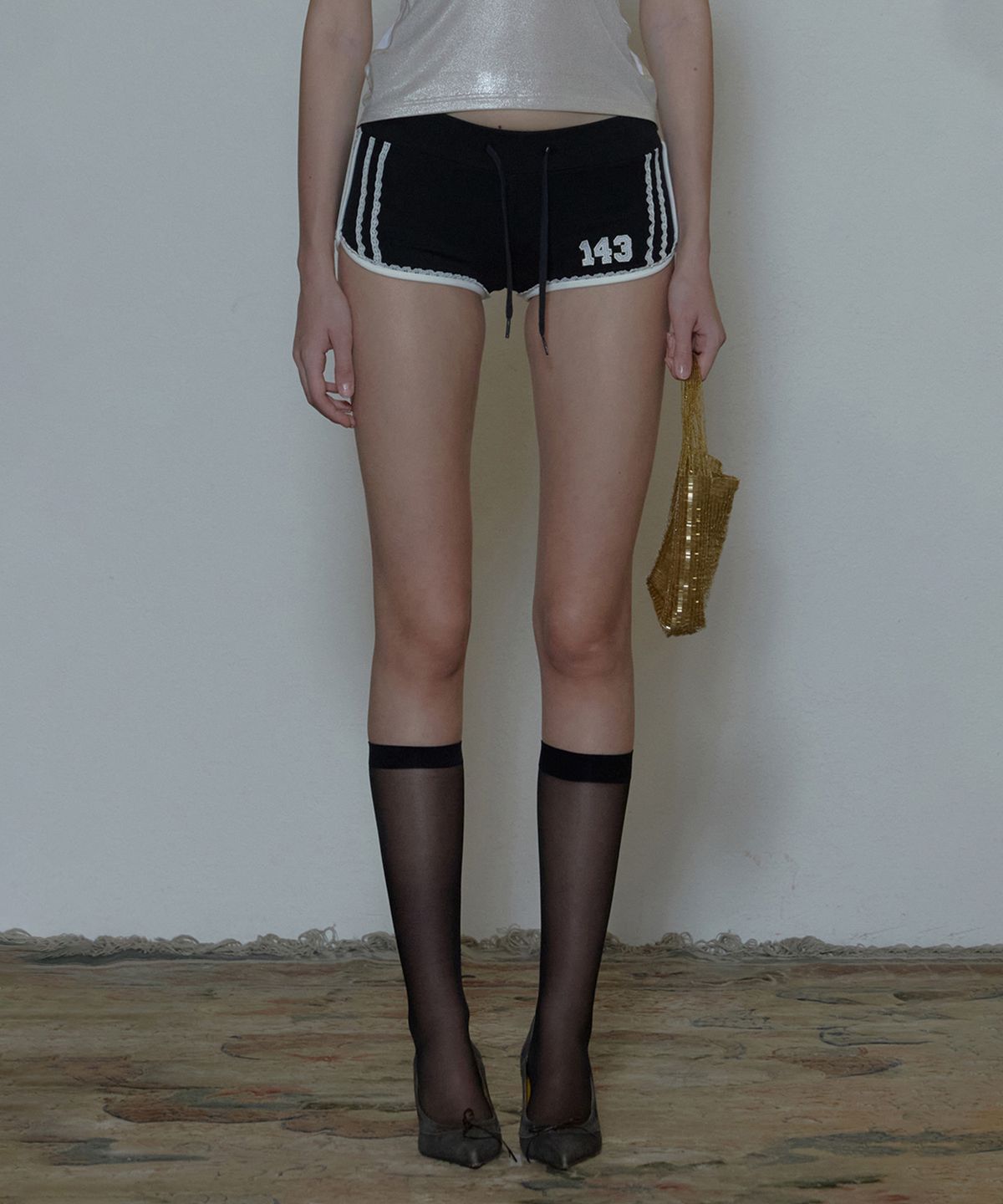 스컬프터(SCULPTOR) Micro Dolphin Shorts Black
