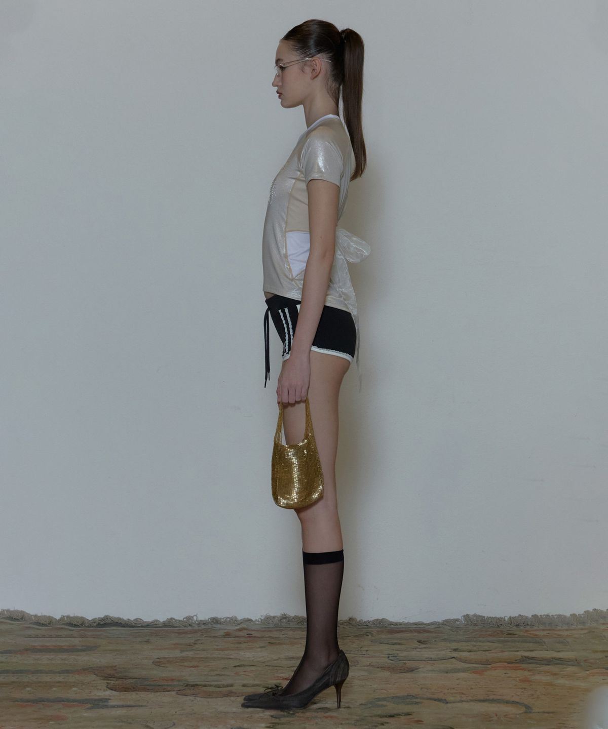 스컬프터(SCULPTOR) Micro Dolphin Shorts Black