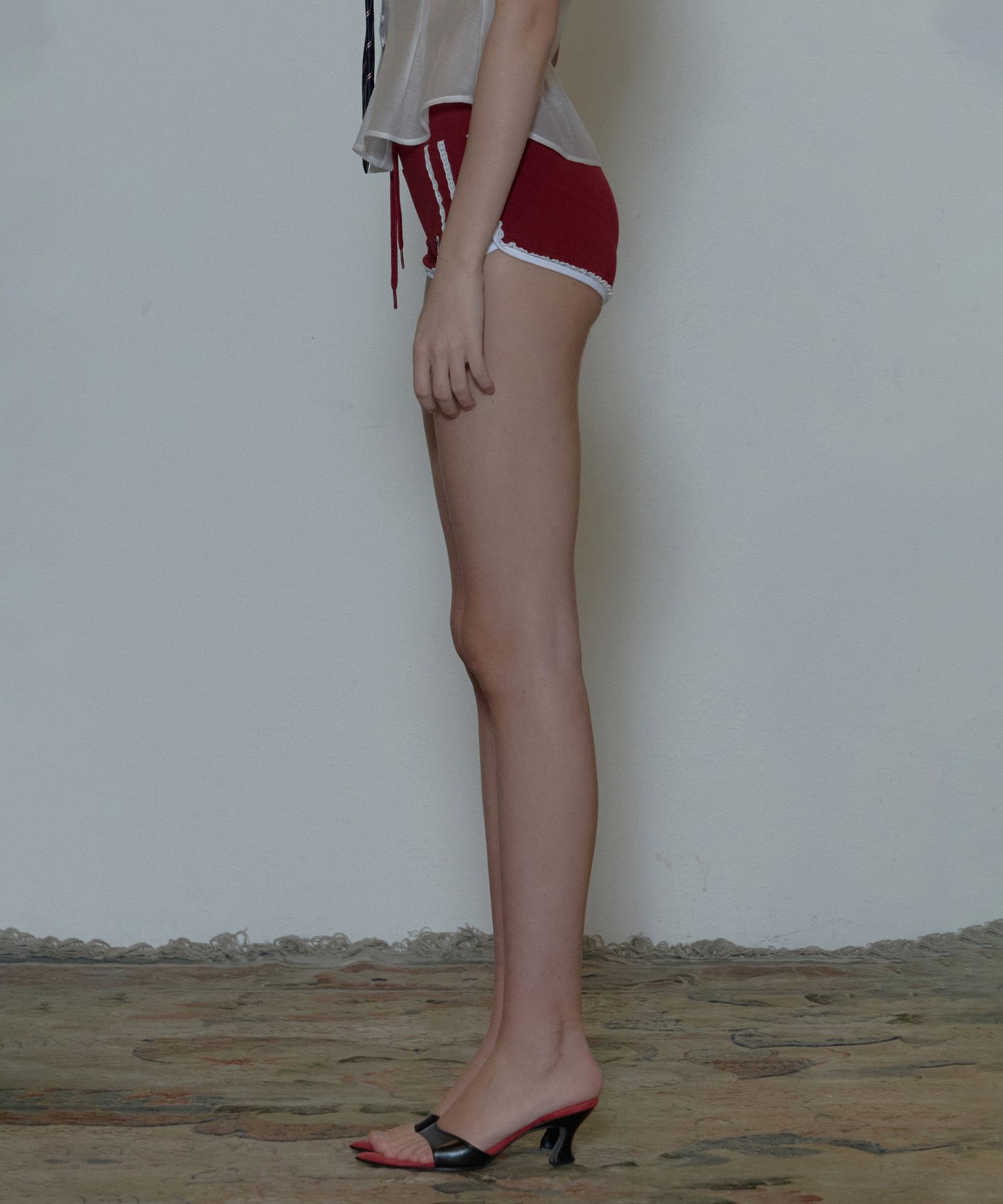 スカルプター　SCULPTOR Micro Dolphin Shorts レッド Micro Dolphin Shorts（その他パンツ）｜SCULPTOR（スカルプター