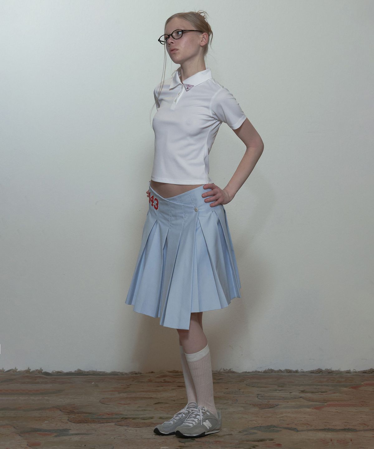 스컬프터(SCULPTOR) My Go To Tennis Shirts White