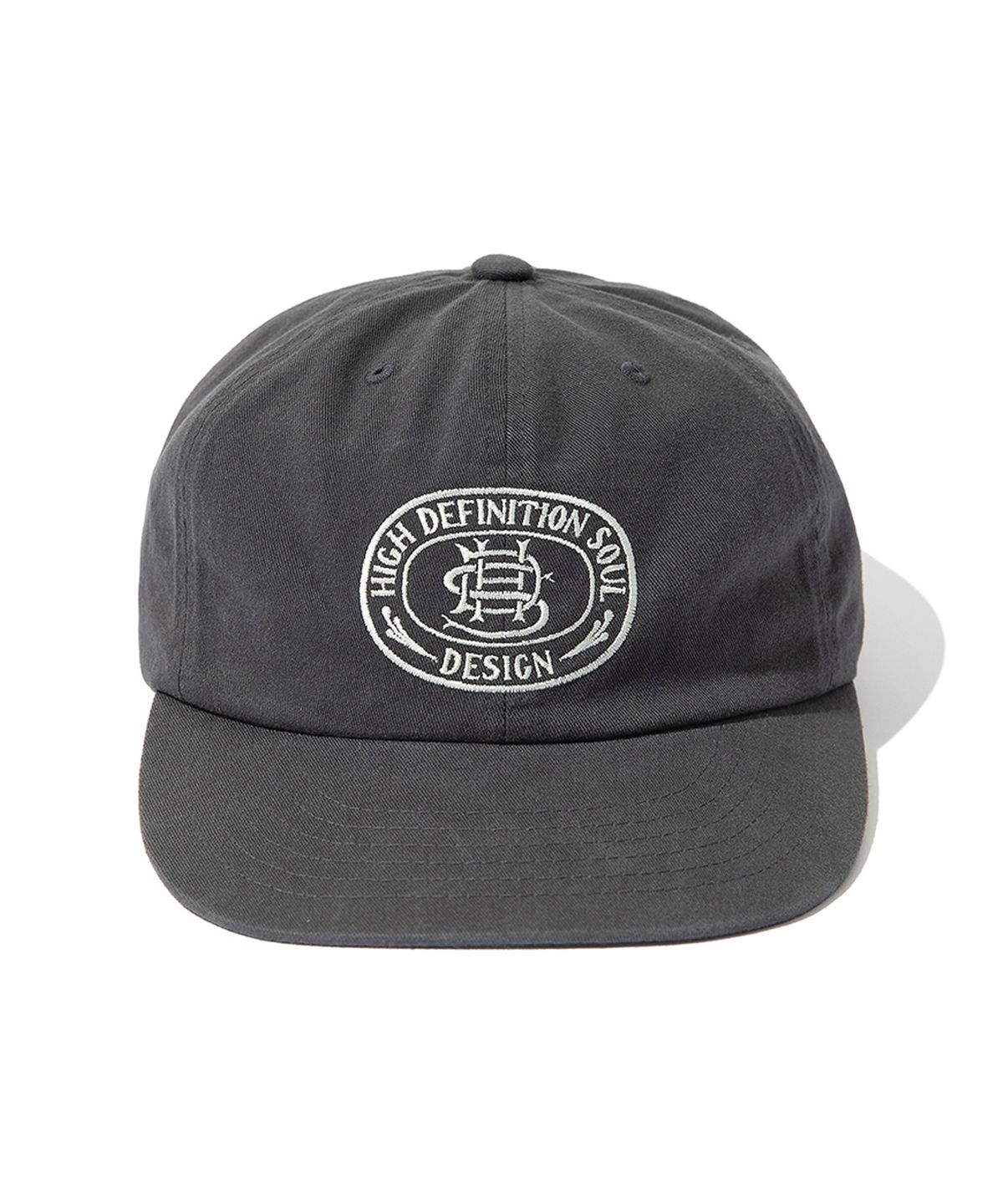 에이치디에스(HDS) MONOGRAM LOGO CAP - CHARCOAL