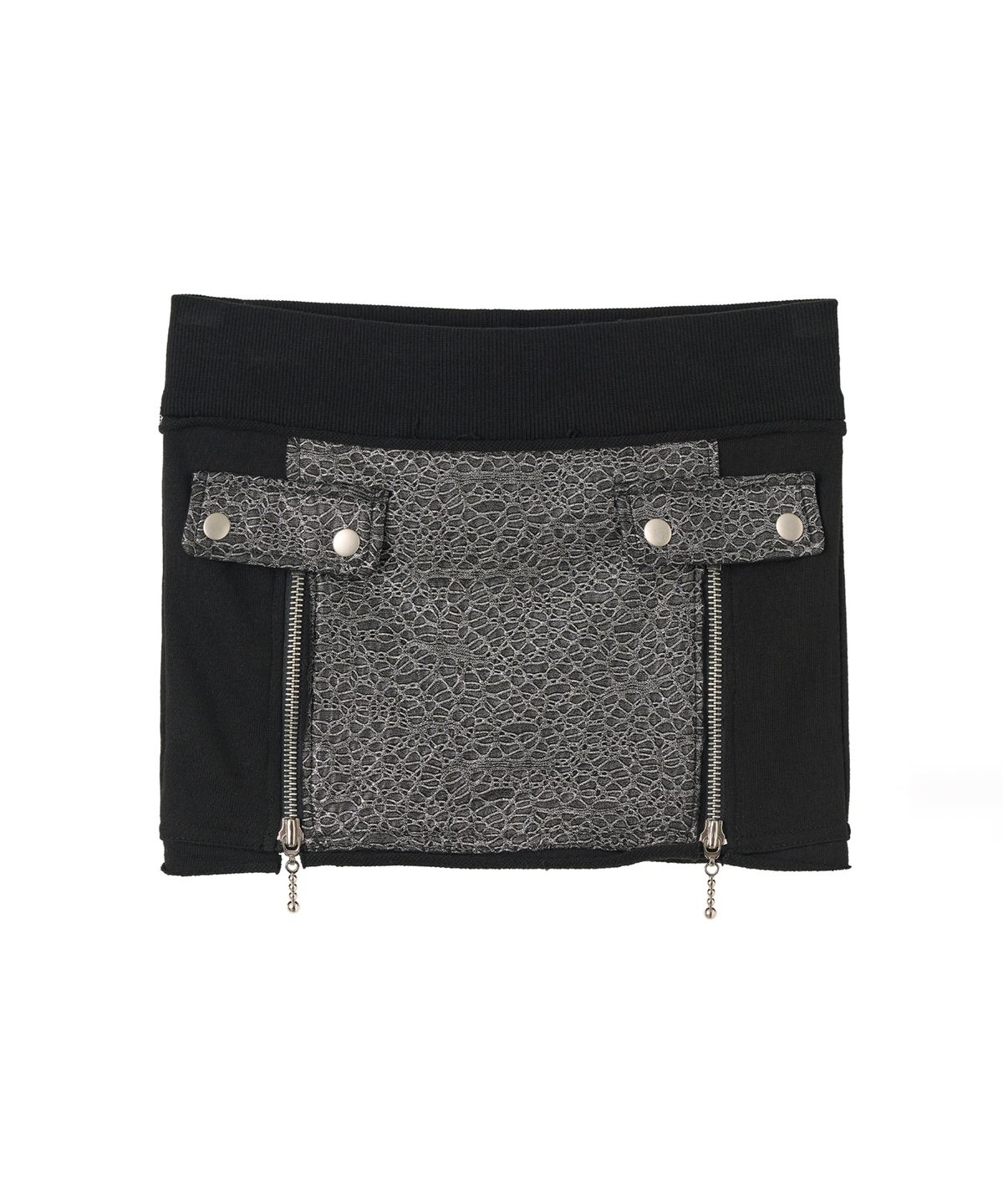 배디(BADEE) Zipper Sweat Sleeveless Black
