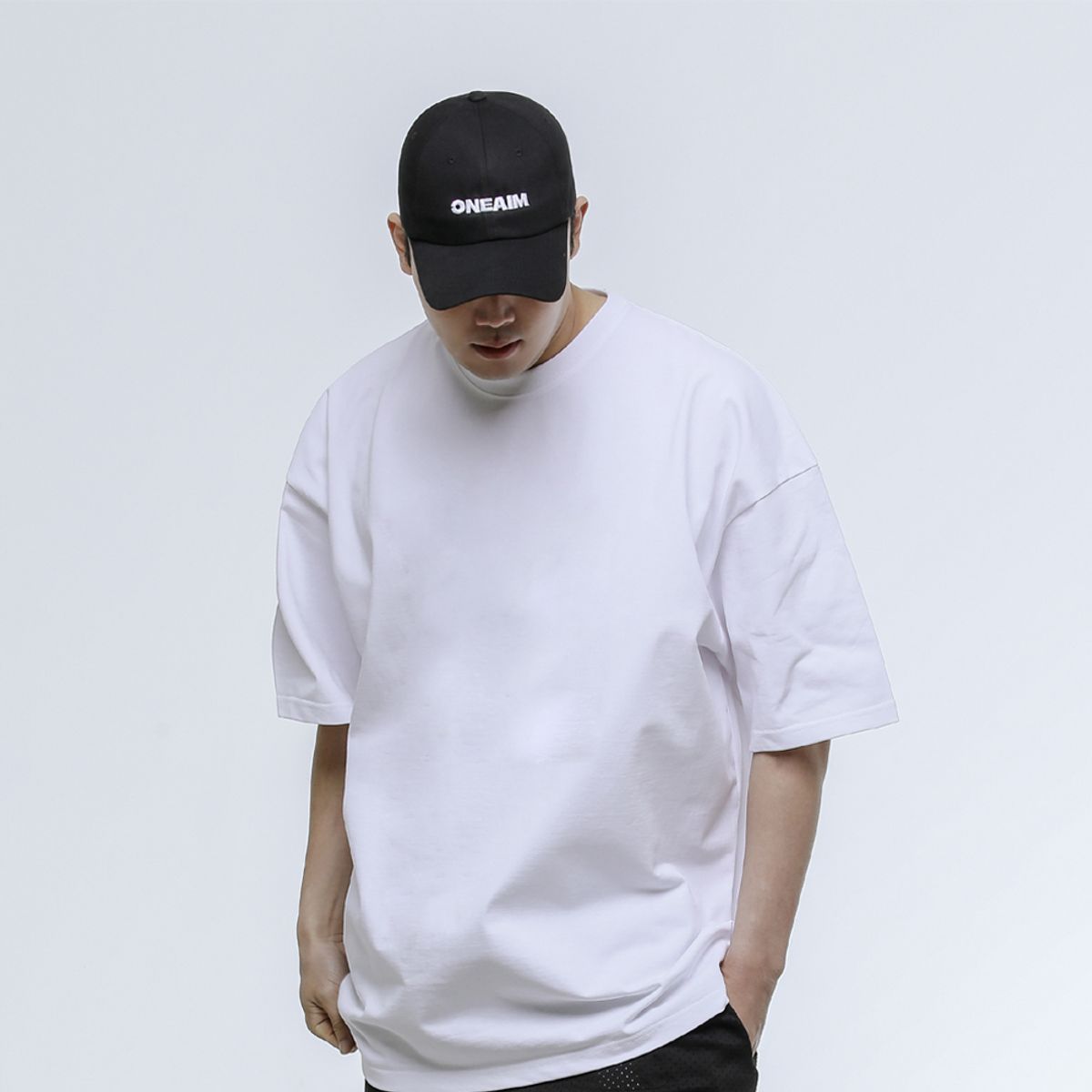 원에임(ONEAIM) ONEAIM 코튼 볼캡 블랙