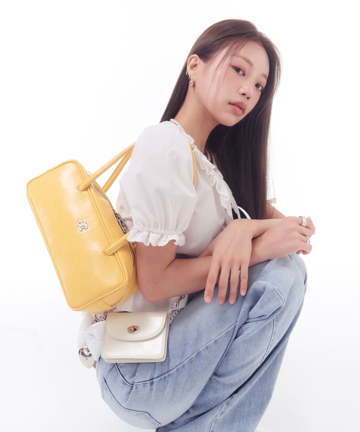 아노에틱(ANOETIC) ANC LAFFINE BAG_YELLOW