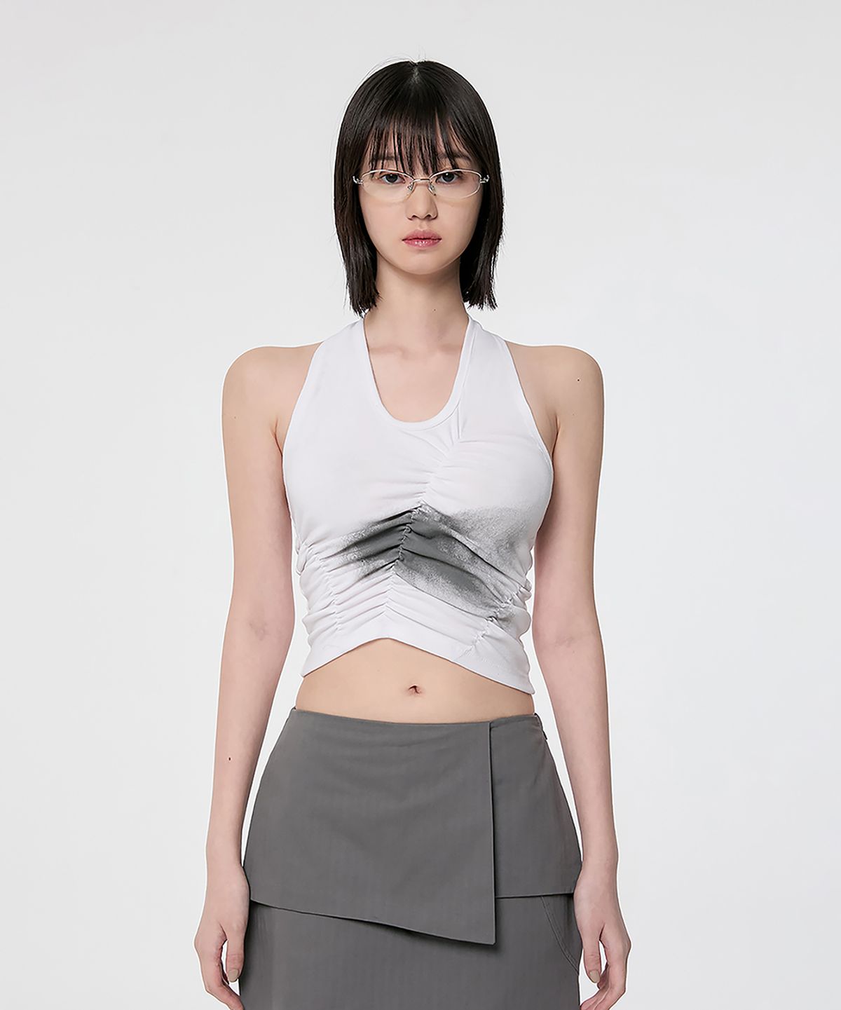 플레어업(FLAREUP) Vanish Halterneck Top (FL-124_White)