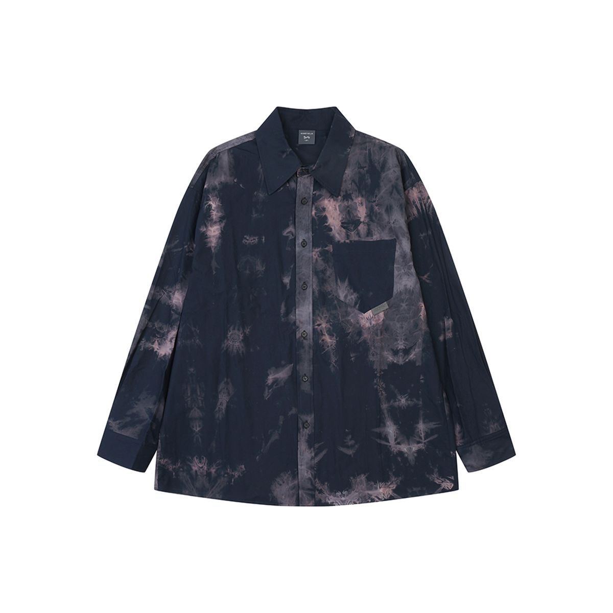 키네티클로(KINETICLO) 물나염 셔츠(NAVY)