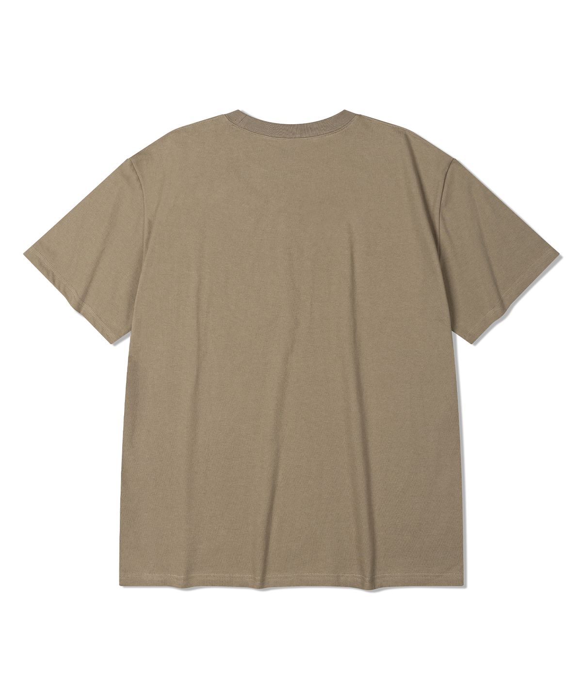 디 그랜드 마틴(DE GRAND MATIN) BLURRY LOGO TEE_KHAKI