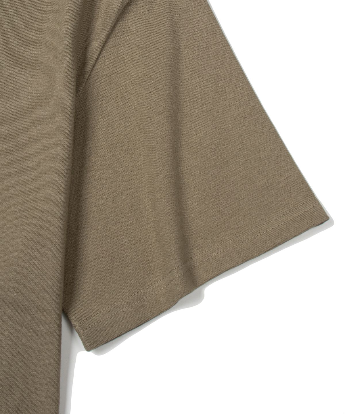 디 그랜드 마틴(DE GRAND MATIN) BLURRY LOGO TEE_KHAKI