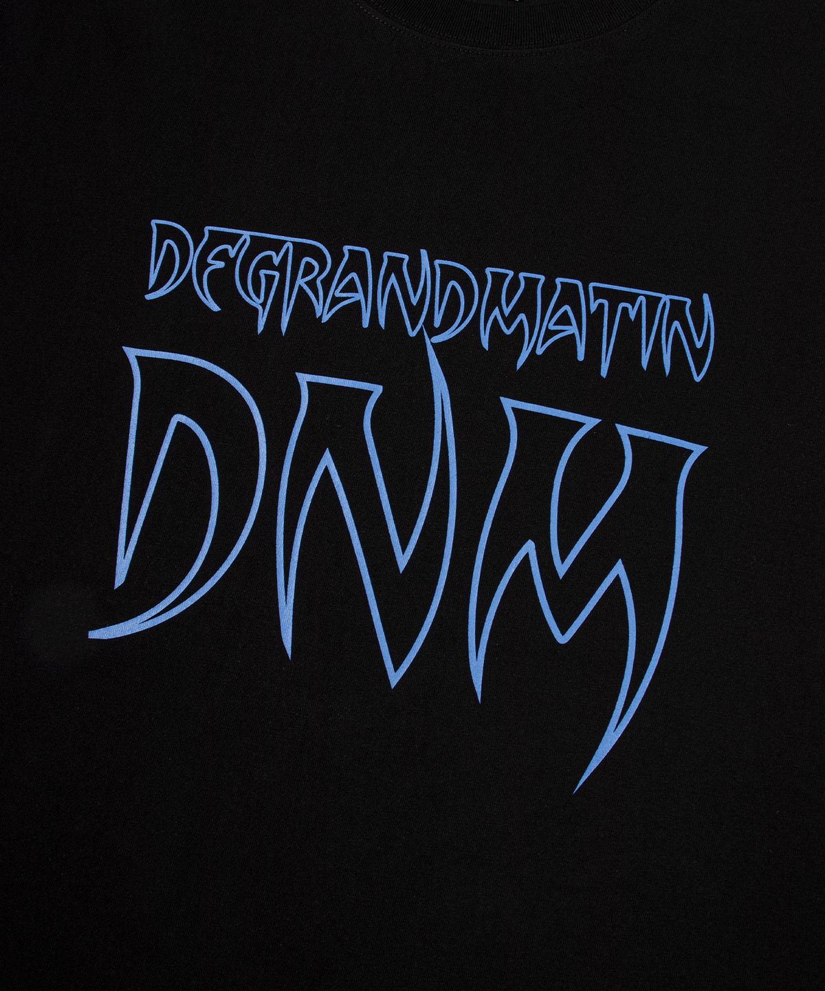 디 그랜드 마틴(DE GRAND MATIN) EDGE LOGO TEE_BLACK