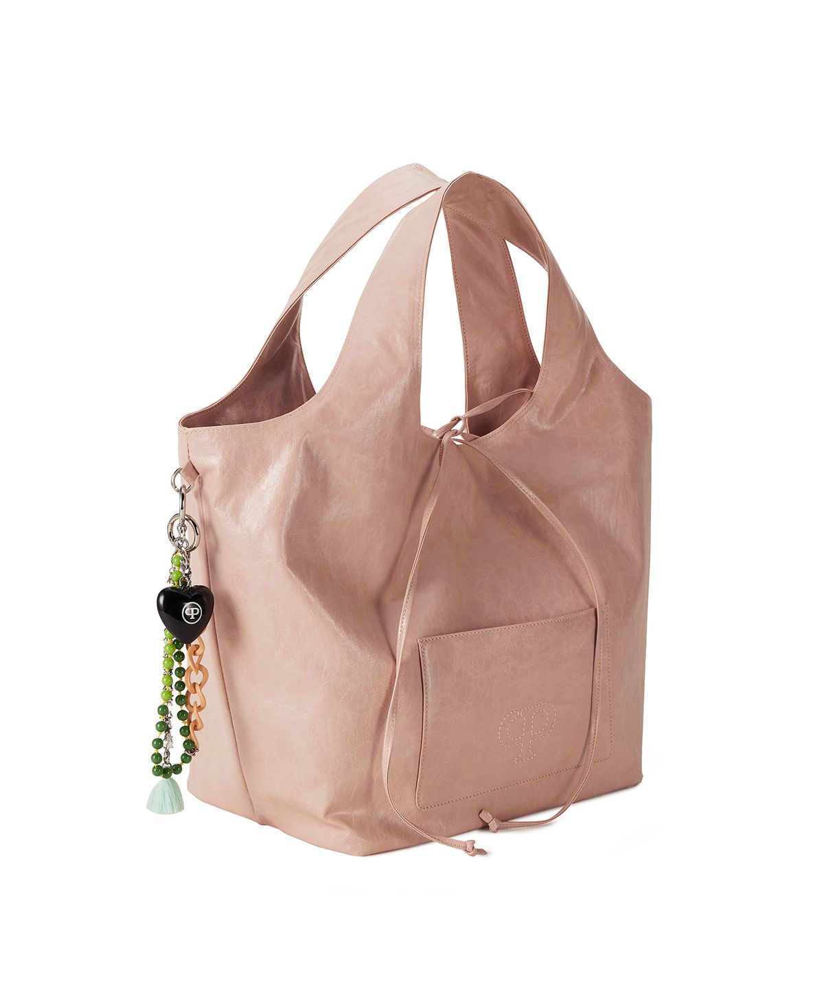 크리스틴프로젝트(CHRISTINE PROJECT) CP HEART LAYERING BAG CHARM(3COLORS)