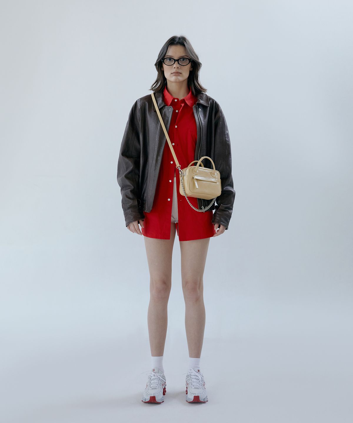 크리스틴프로젝트(CHRISTINE PROJECT) TWO ZIPPER BAG LUNCH BOX EXCLUSIVE(MILK BUTTER)