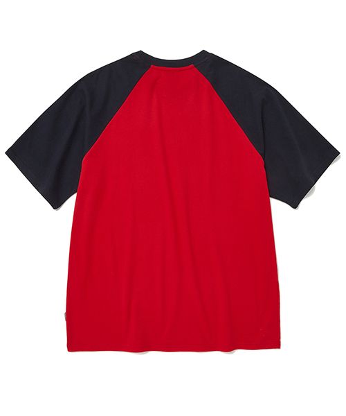 [WKNDRS] LOGO REGLAN T-SHIRT ★Tシャツ MUSINSA | WKNDRS LOGO REGLAN T-SHIRT (RED)