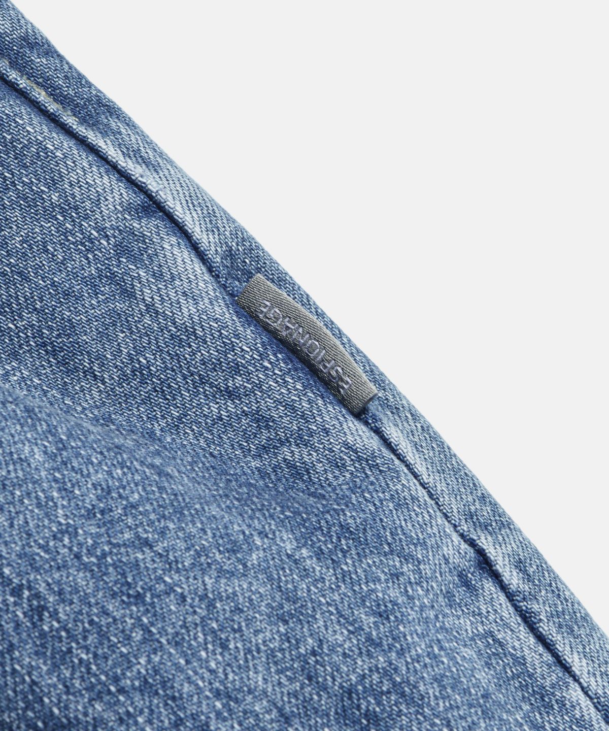 에스피오나지(ESPIONAGE) Double Pleats Denim Shorts Light Indigo