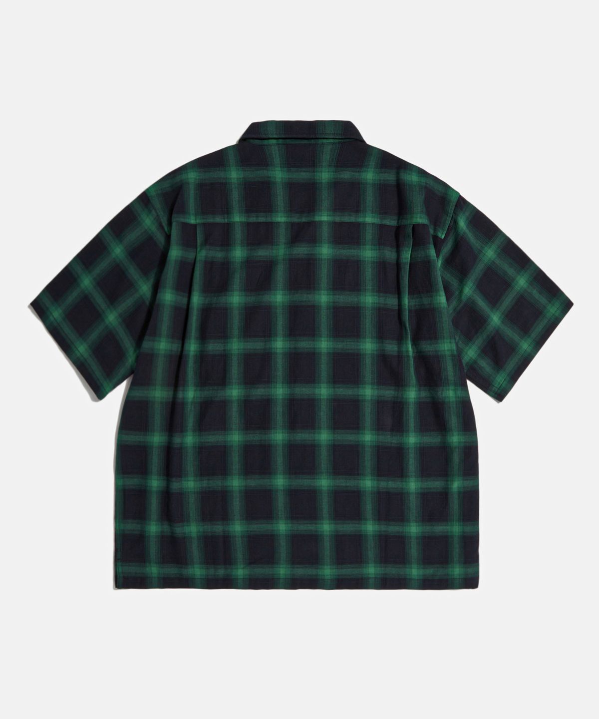 에스피오나지(ESPIONAGE) 2 Pocket S/S Work Shirt (Ombre) Ombre Green