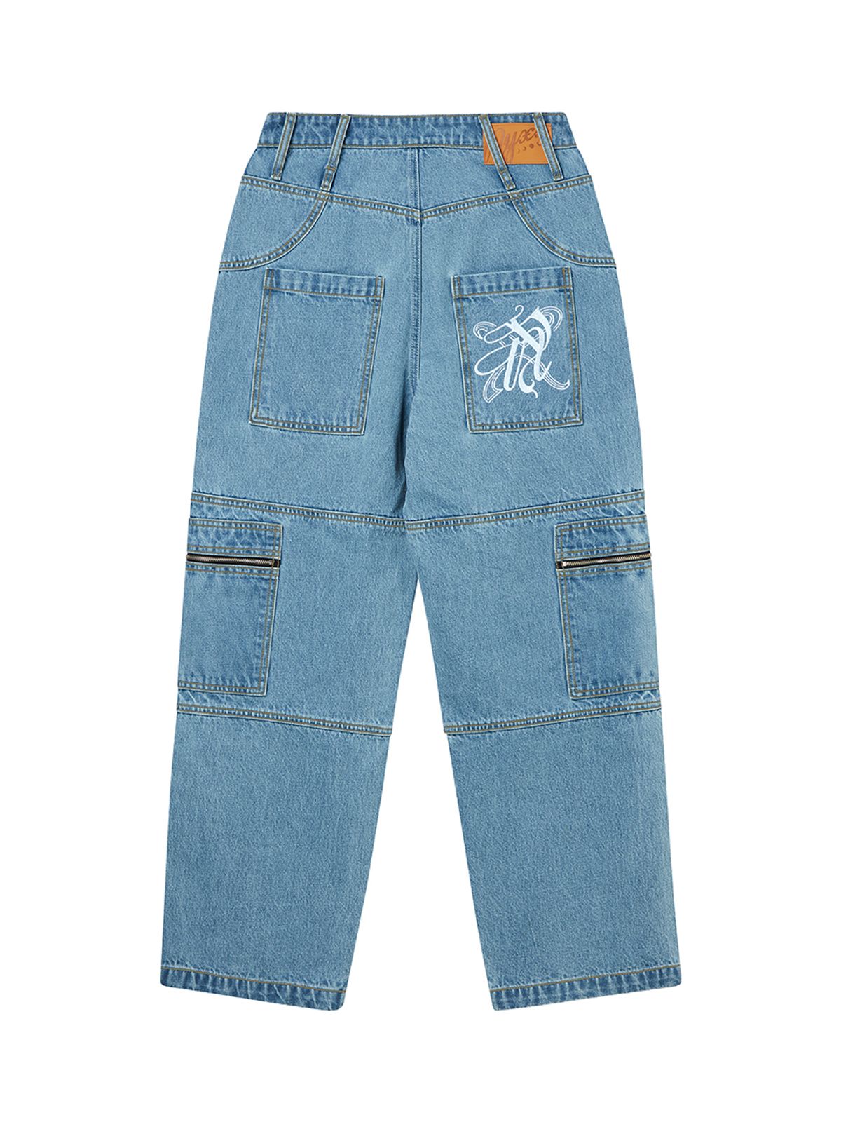 엔와이엑스엑스(NYXX) CARCO POCKET DENIM PANTS LIGHT BLUE