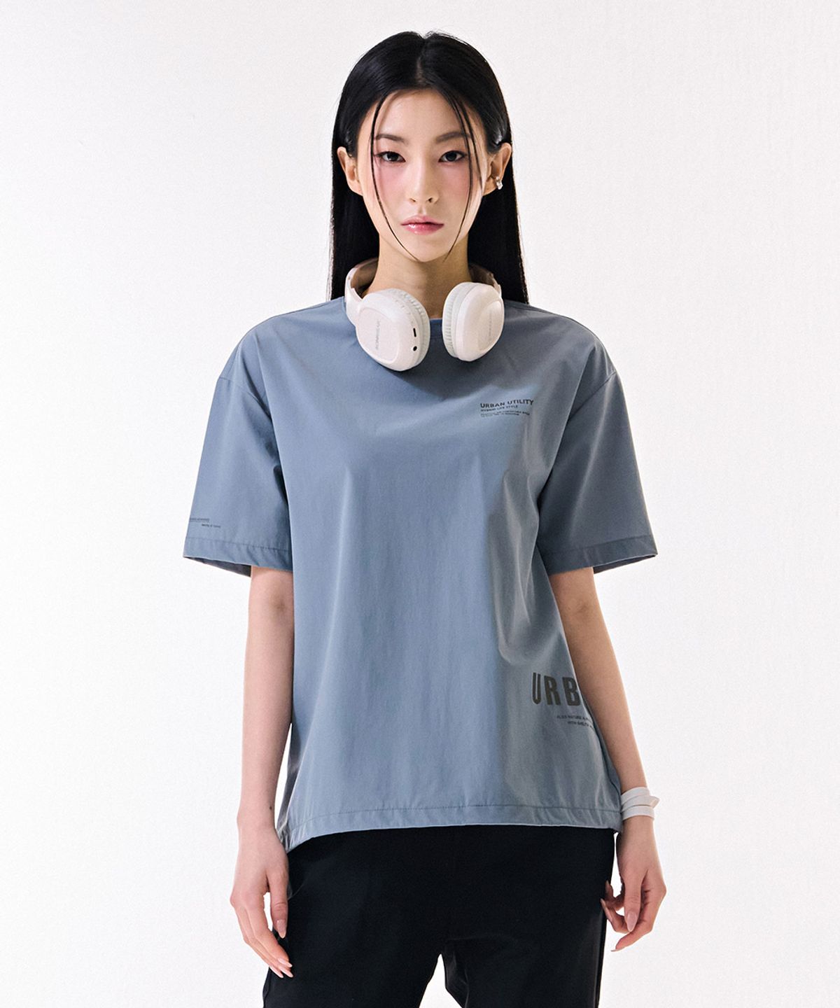체이스컬트(CHASECULT) 공용 스트레치 그래픽 반팔 티셔츠-DBRU5824D0D