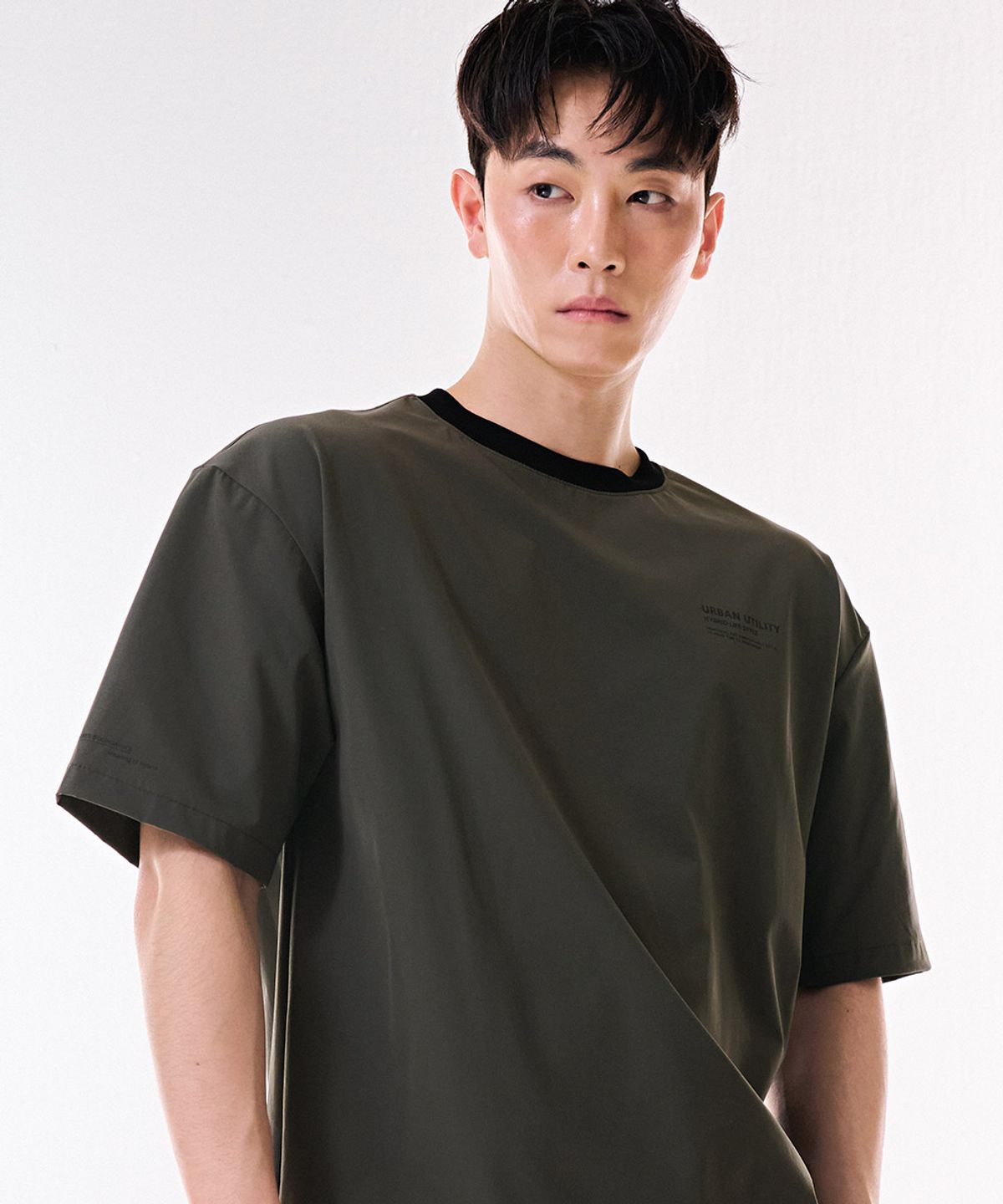체이스컬트(CHASECULT) 공용 스트레치 그래픽 반팔 티셔츠-DBRU5824D0V