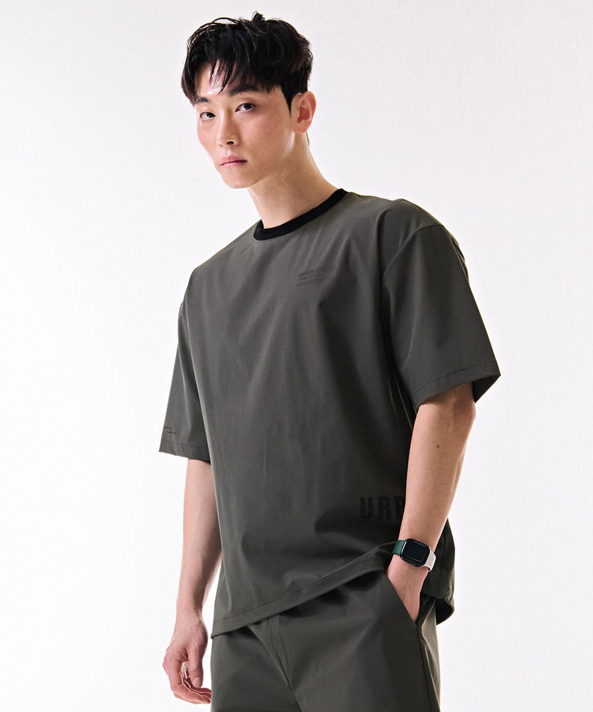 체이스컬트(CHASECULT) 공용 스트레치 그래픽 반팔 티셔츠-DBRU5824D0V