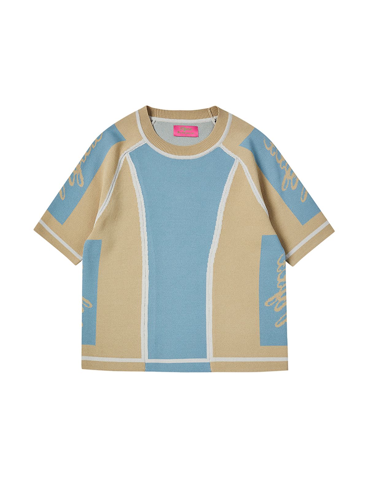 엔와이엑스엑스(NYXX) SPORT STRETCH KNIT TOP SKY BLUE