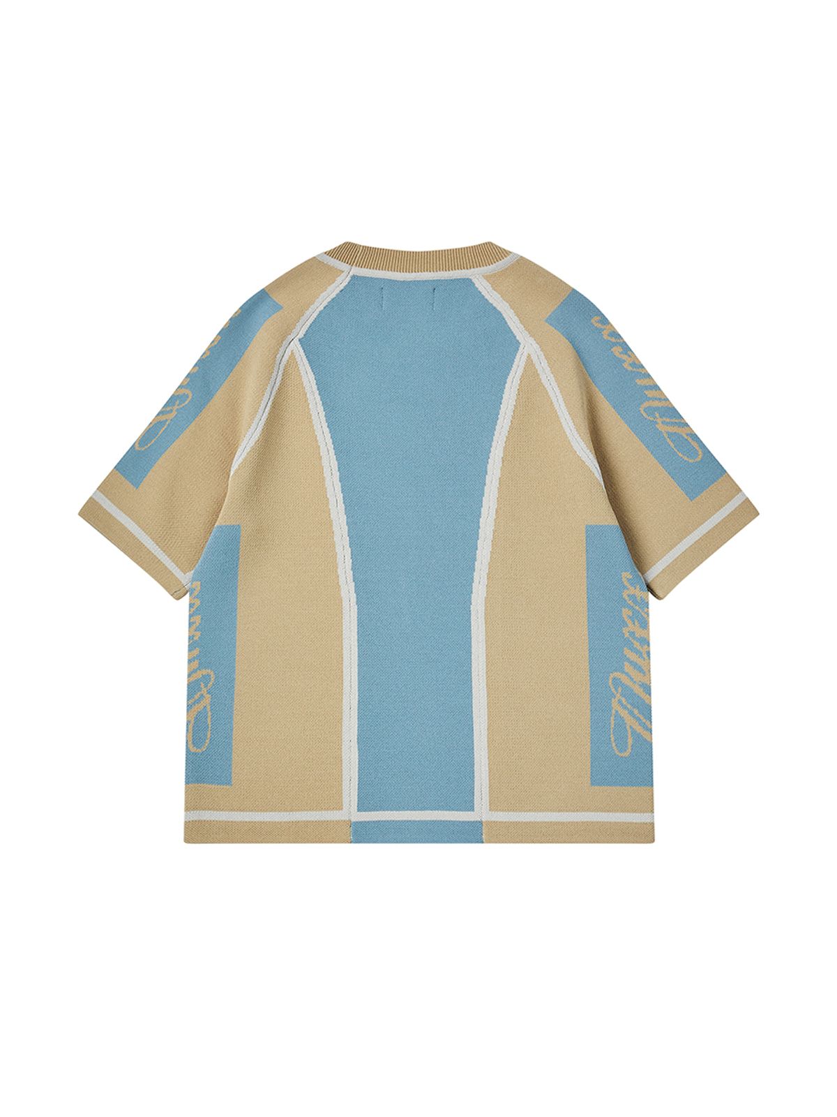 엔와이엑스엑스(NYXX) SPORT STRETCH KNIT TOP SKY BLUE