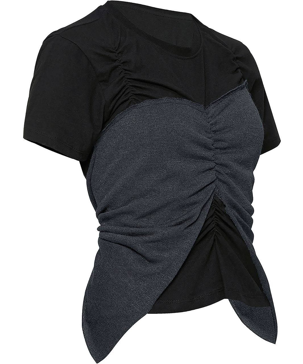 [FLARE UP]★24SS★韓国人気★Bustier Layered T-Shirt (FL-122) MUSINSA | FLAREUP Bustier Layered T-Shirt (FL