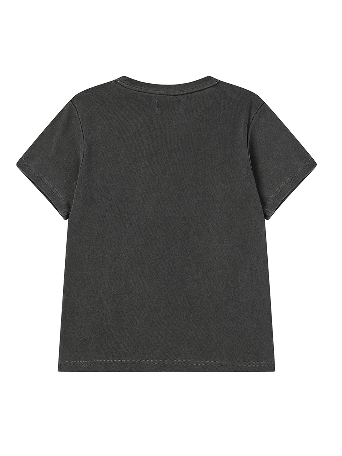 엔와이엑스엑스(NYXX) P.O.M SOLID PIGMENT TEE CHARCOAL