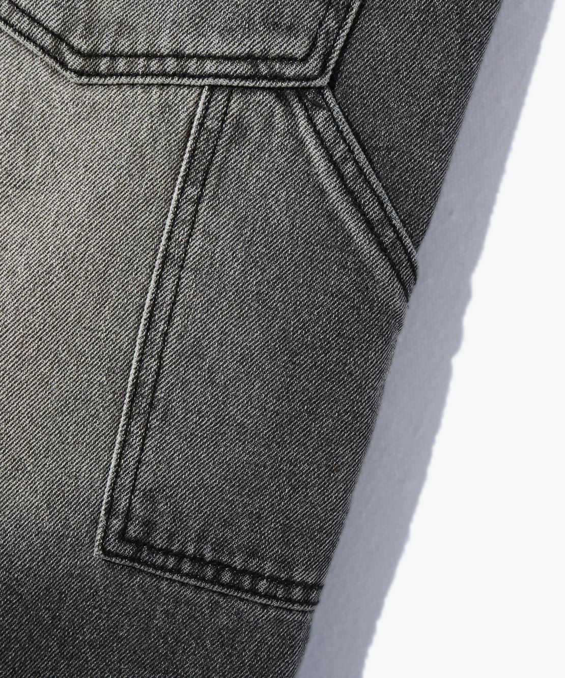【BAON】[unisex] Tiradi Carpender Bijo Bermuda Washing PT MUSINSA | DIMITRI BLACK Bio-Washing Carpenter Bermuda Denim