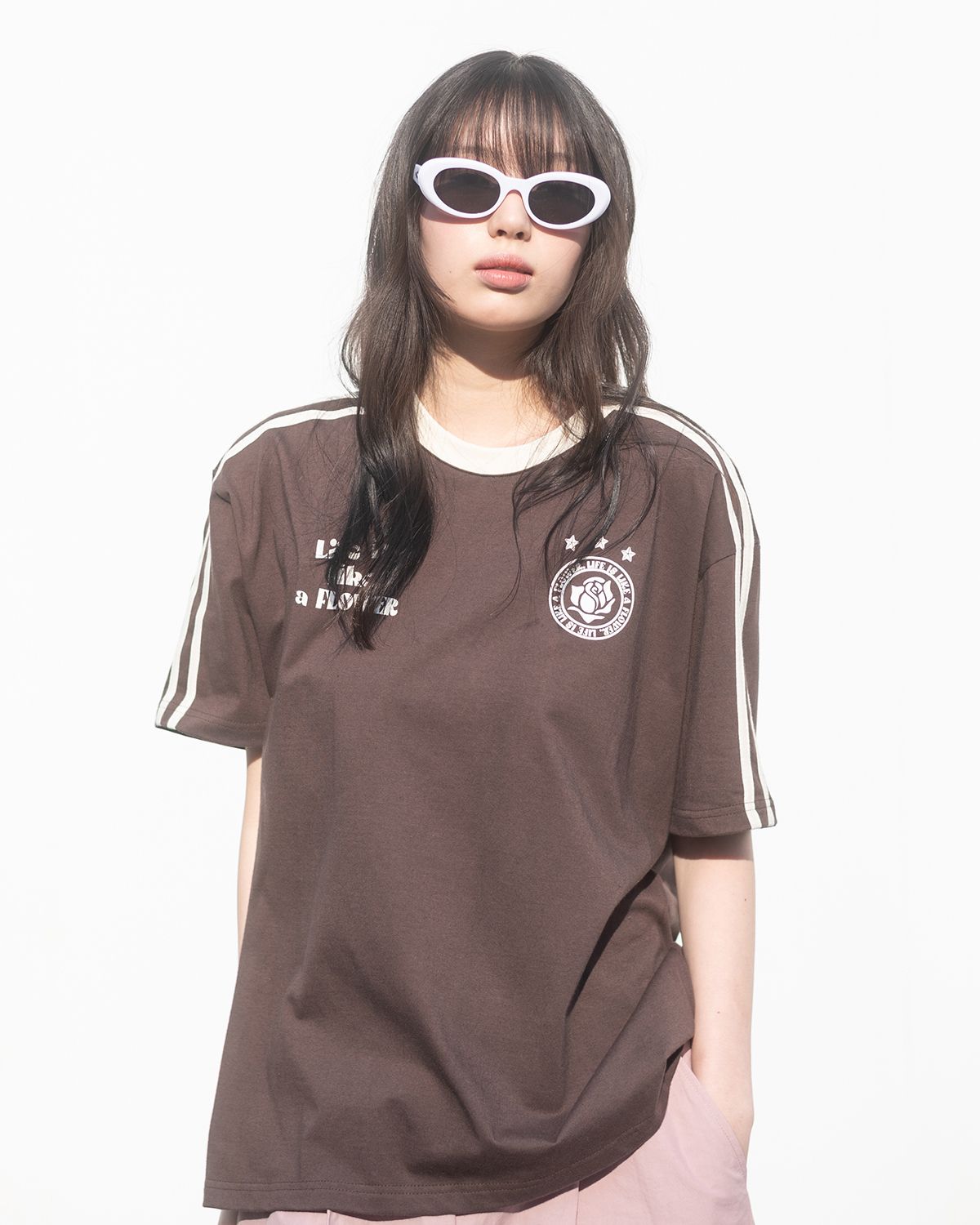 해비즘(HAVISM) LLF UNIFORM S/S TEE(BROWN)