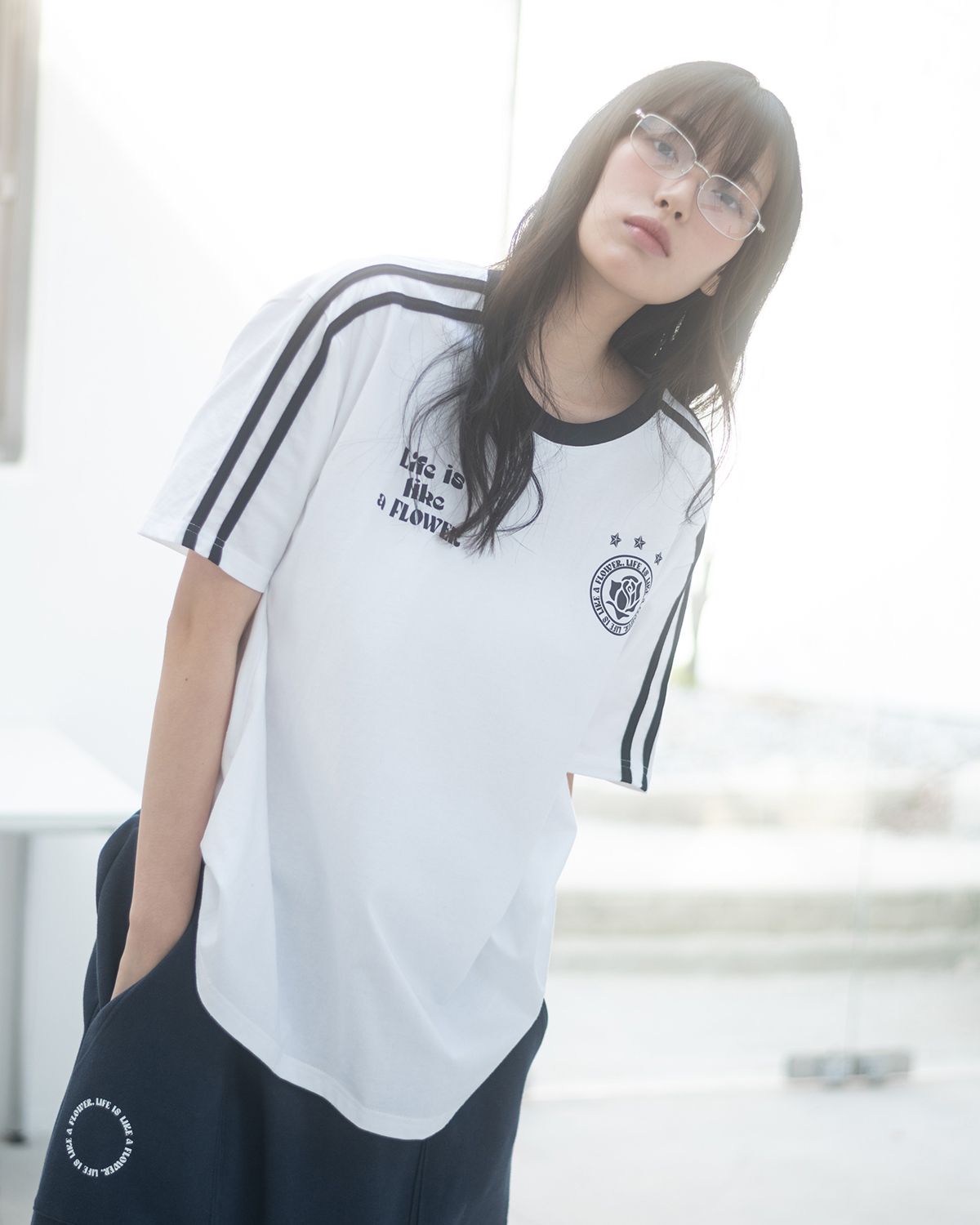 해비즘(HAVISM) LLF UNIFORM S/S TEE(WHITE)