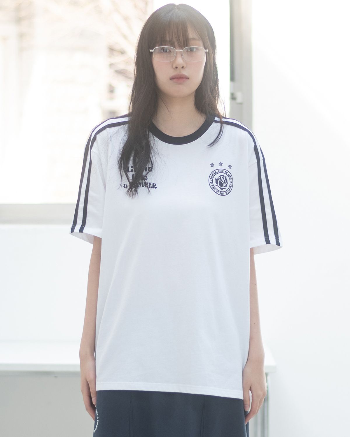 해비즘(HAVISM) LLF UNIFORM S/S TEE(WHITE)