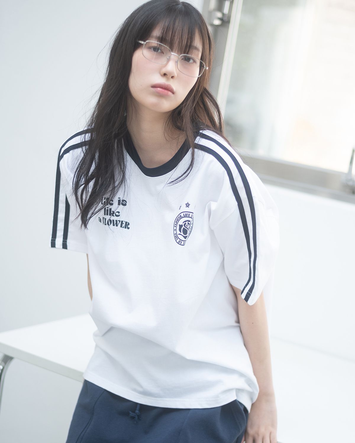 해비즘(HAVISM) LLF UNIFORM S/S TEE(WHITE)