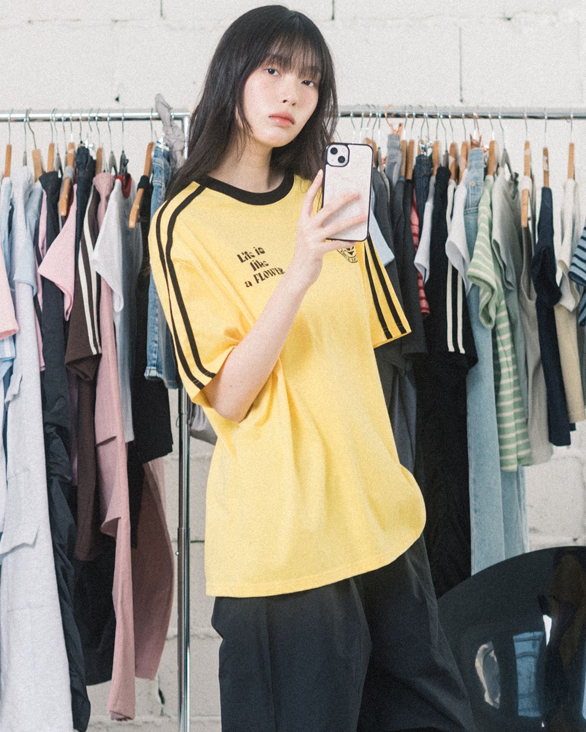 해비즘(HAVISM) LLF UNIFORM S/S TEE(YELLOW)
