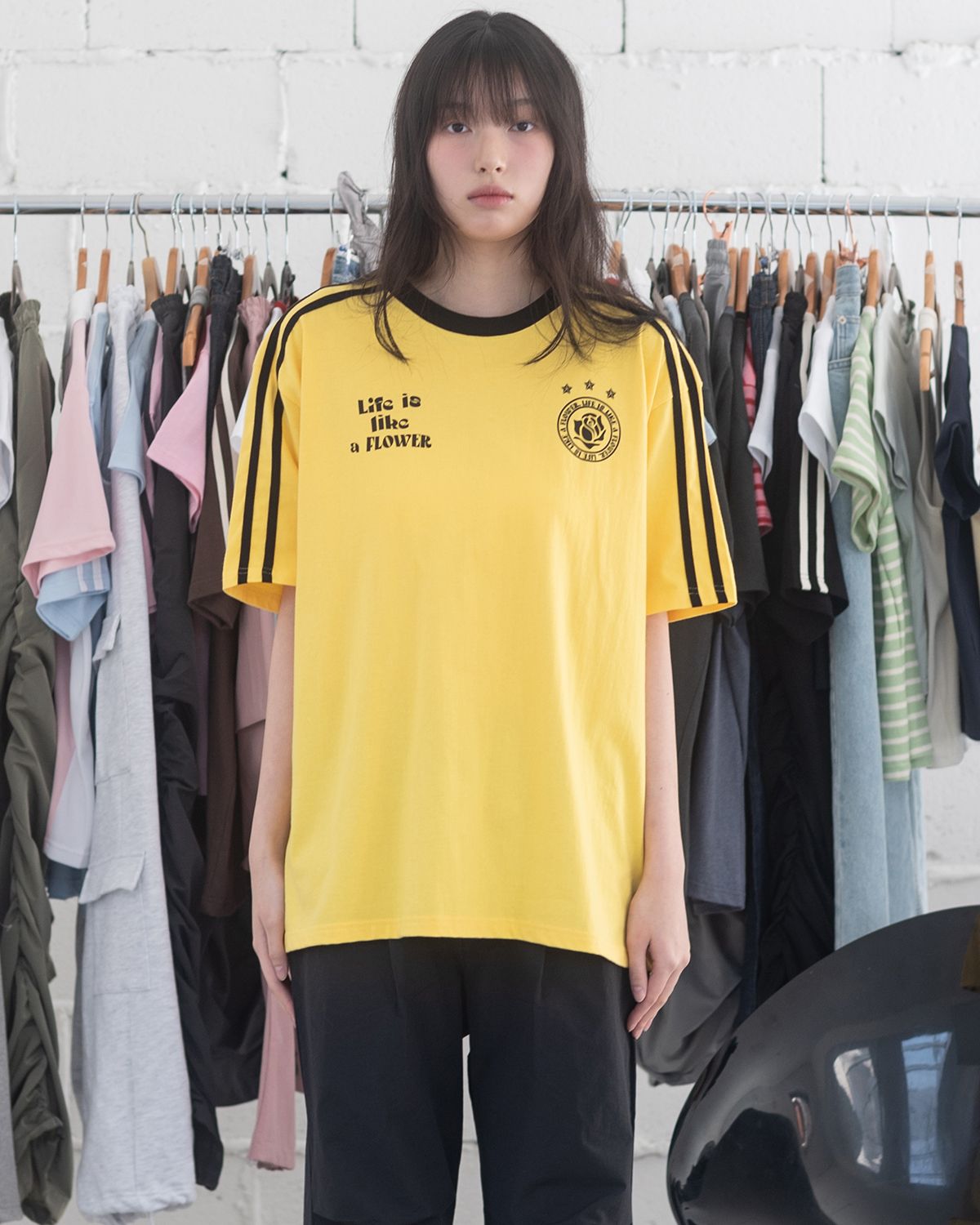 해비즘(HAVISM) LLF UNIFORM S/S TEE(YELLOW)